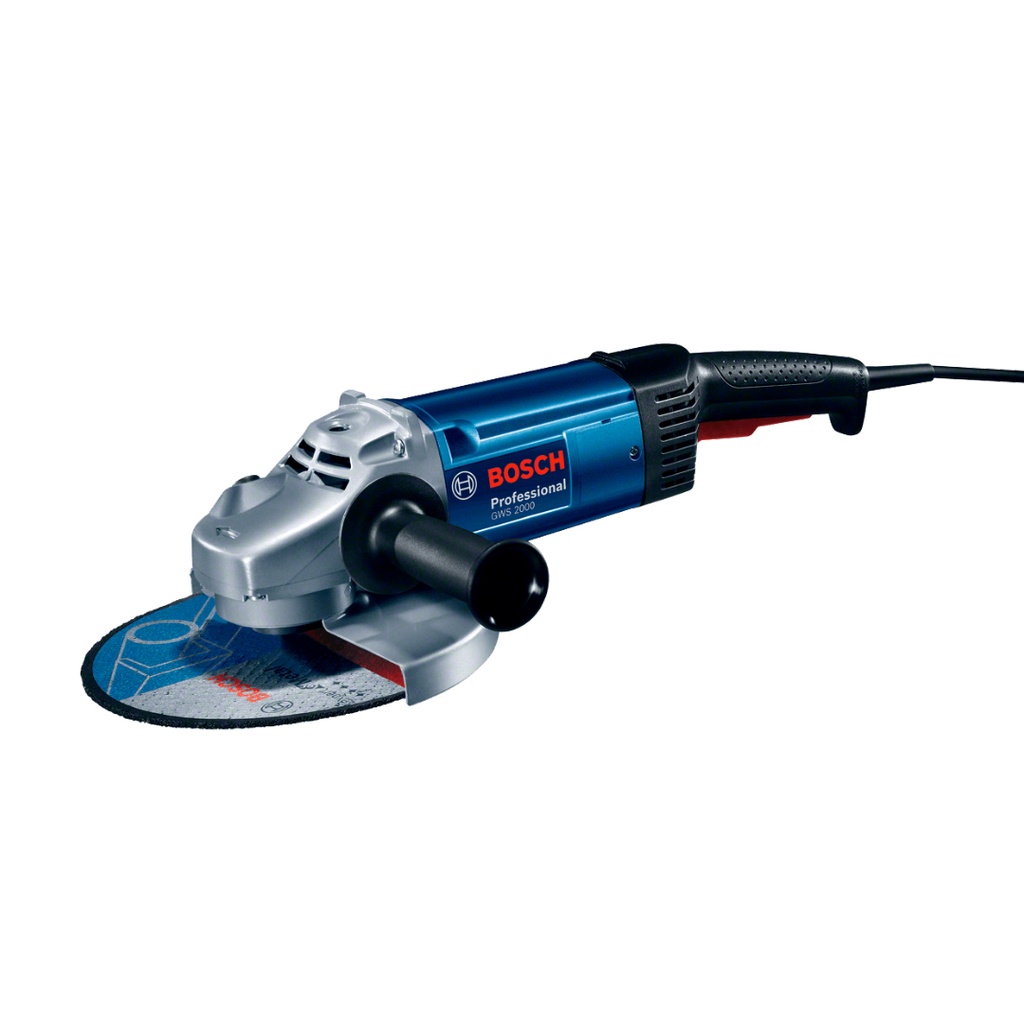 ESMERIL ANGULAR 7 " 2.200 W M14 8.500 RPM REF. GWS 2200-180 COD. 527031 REF. 865915 MARCA BOSCH