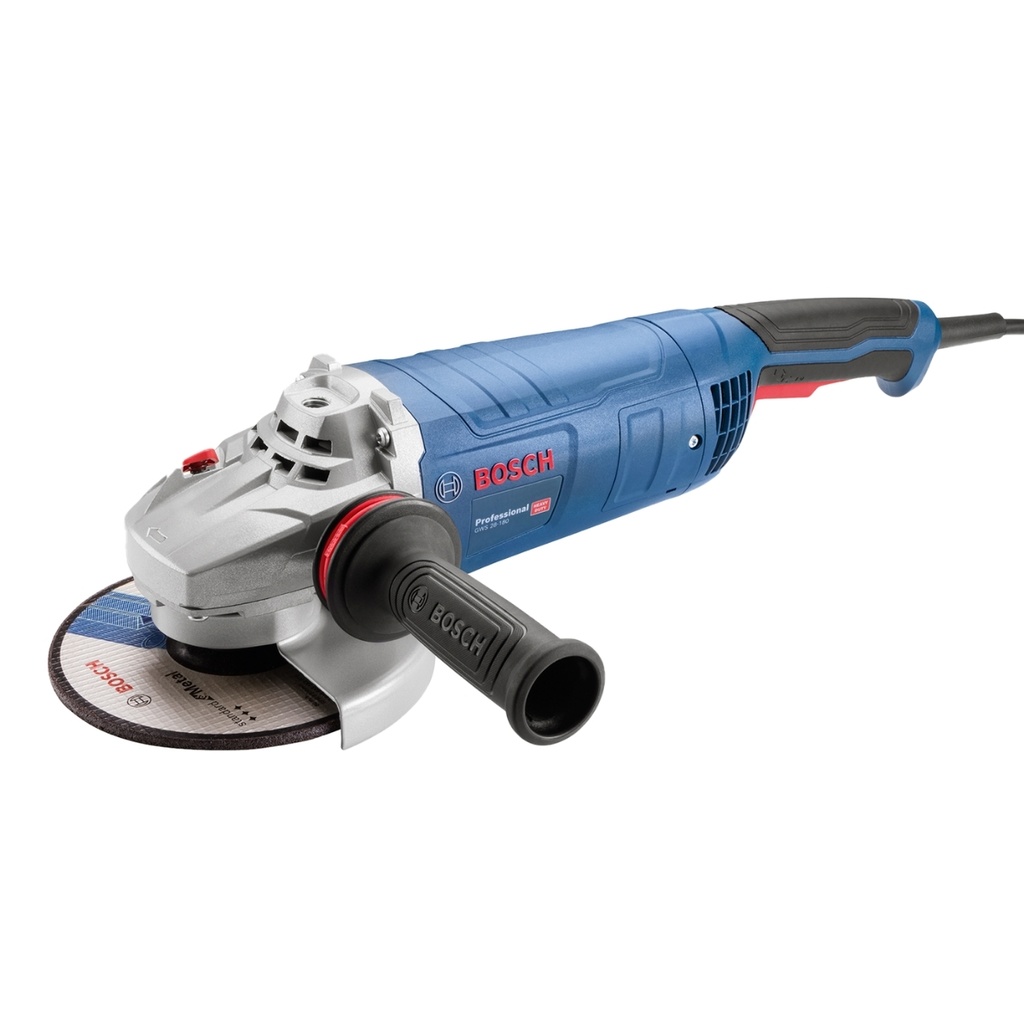 ESMERIL ANGULAR 7" EJE 5/8" - M14 2.800 W 8.500 RPM REF. GWS 28-180 / 865973 MARCA BOSCH