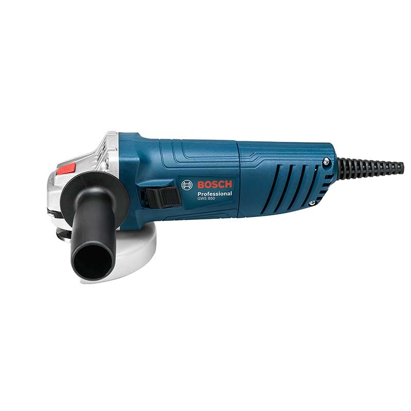 ESMERIL ANGULAR 4 1/2 " 850 W 12.000 RPM CON MALETIN REF. GWS-850M / 865863 MARCA BOSCH