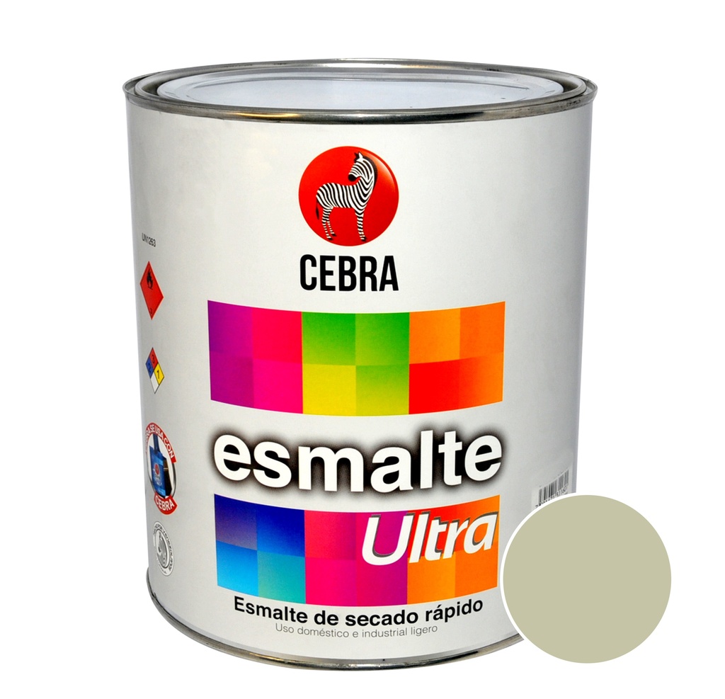 ESMALTE CLASE B SERIE ULTRA COLOR BLANCO OSTRA 1 GL REF. 3110-101 MARCA CEBRA