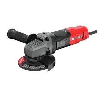 ESMERIL ANGULAR 4 1/2 " 6.0 AMP 120V12.000 RPM CON 1 DISCO ESMERILAR REF. CMEG100 MARCA CRAFTSMAN
