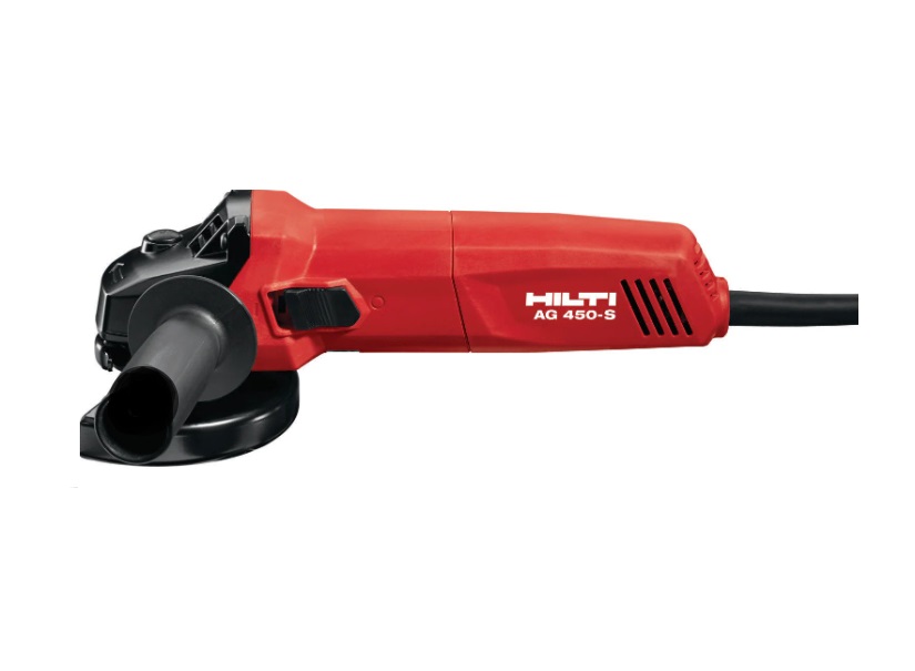 ESMERILADORA DE 4 1/2" AG 450-7S 7 AMP 11.500 RPM REF. 2071688 ( SWITCH PARTE LATERAL ) MARCA HILTI