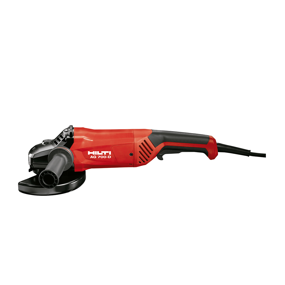 ESMERILADORA ANGULAR DE 7" MOD. AG 700-14D 8.500 RPM 15 AMP 120V REF. 2075615 / 2071925 MARCA HILTI