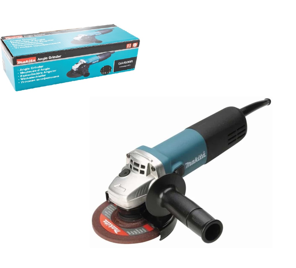 ESMERILADORA ANGULAR 4 1/2" 115MM 720W 11000RPM REF. GA4530 / GA4530X2 / 096959 MARCA MAKITA