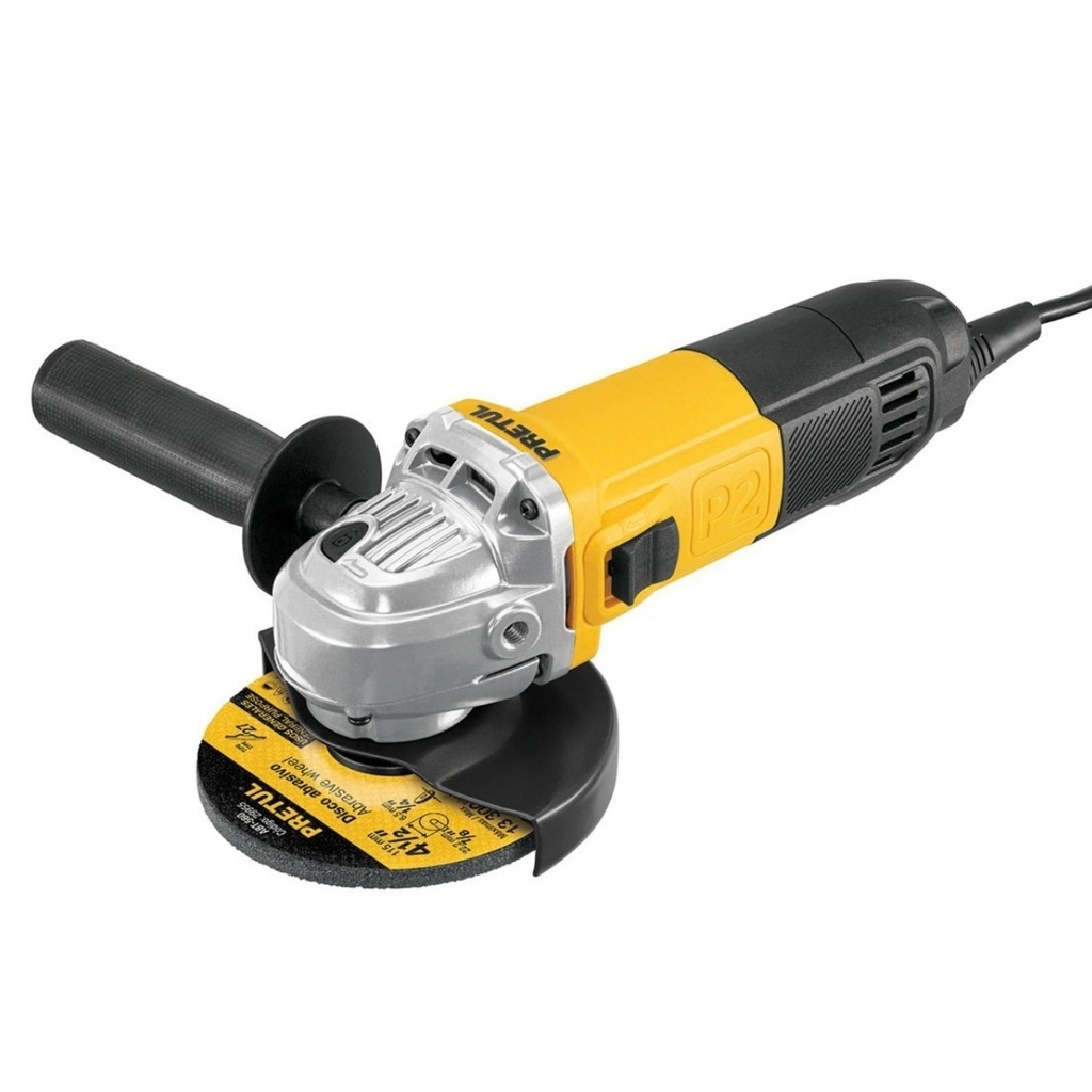 ESMERILADORA ANGULAR 4 1/2" 700 W / 11.000 RPM 127V / 60 HZ REF.24035 / 21358 MARCA PRETUL