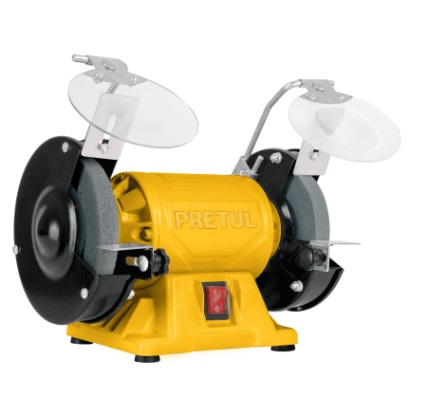 ESMERIL DE BANCO 5" - 120W - 1/6 HP 3450 RPM MOD. EBA-156P REF.29994 MARCA PRETUL