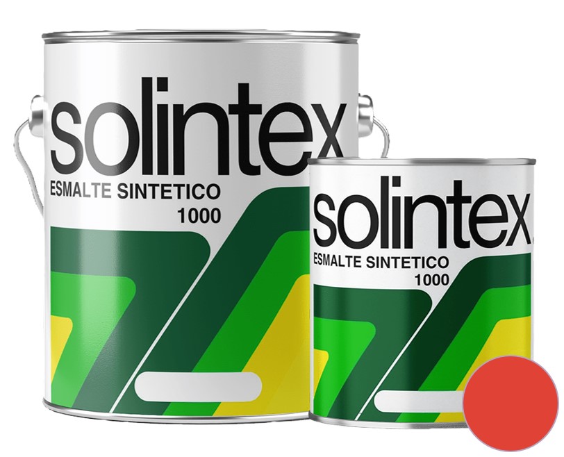 ESMALTE SINTETICO SECADO RAPIDO 1 GL COLOR NARANJA REF. 1016 MARCA SOLINTEX