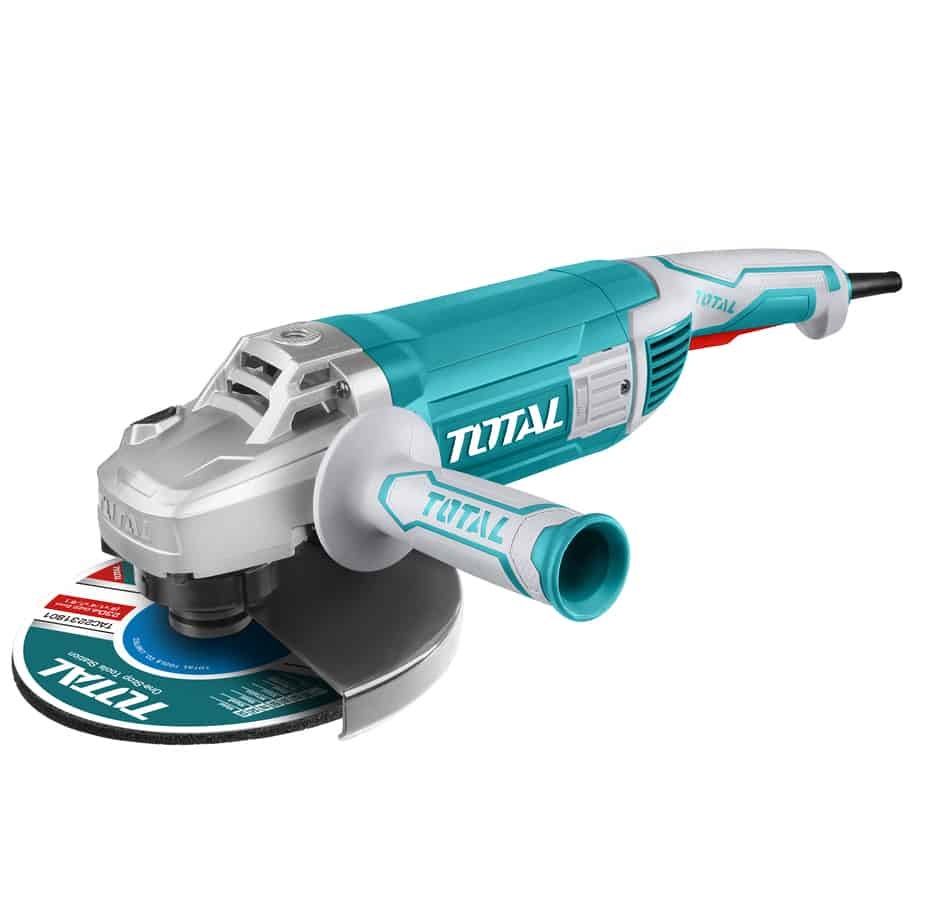 ESMERIL ANGULAR 7" X 5/8" 2000 W 8.450 RPM REF. UTG12018026 MARCA TOTAL TOOLS