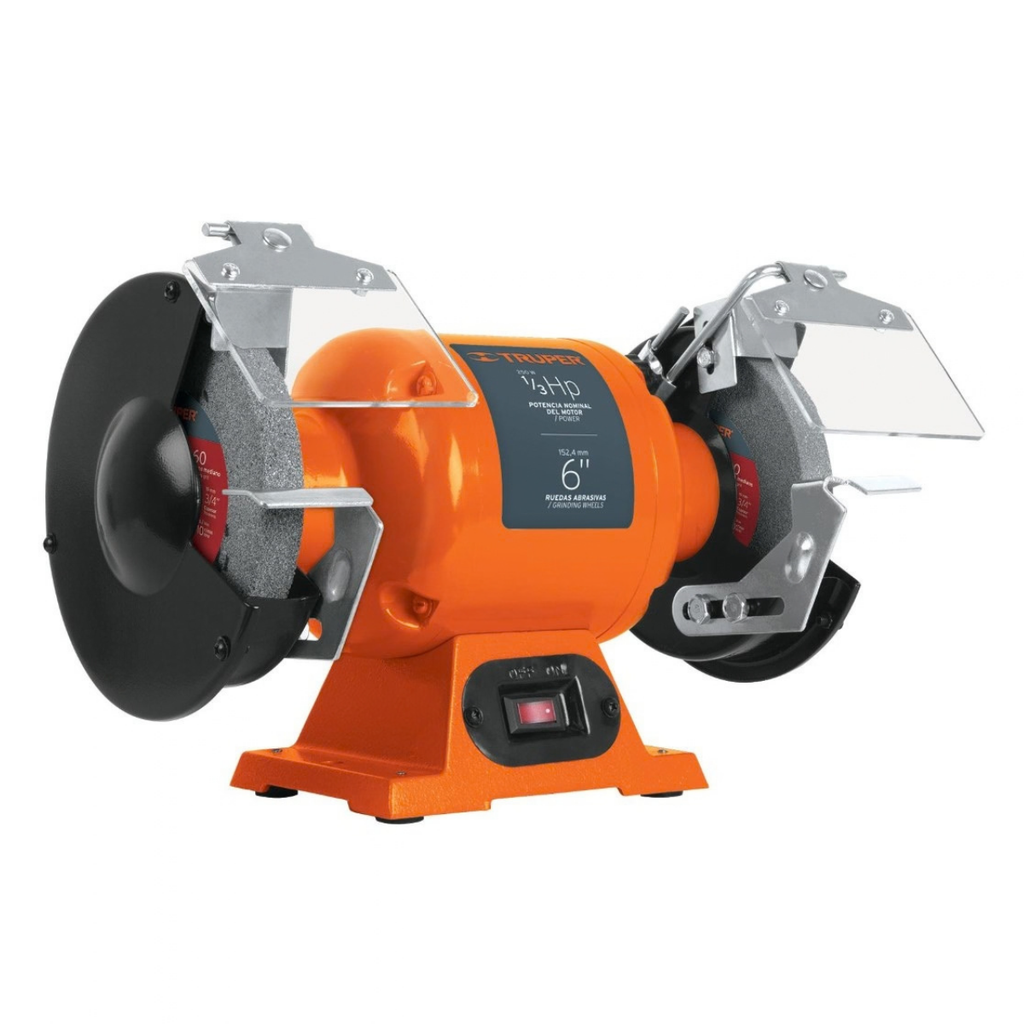 ESMERIL DE BANCO 6" - 250W - 1/3 HP MOD.EBA-635 REF.10936 MARCA TRUPER