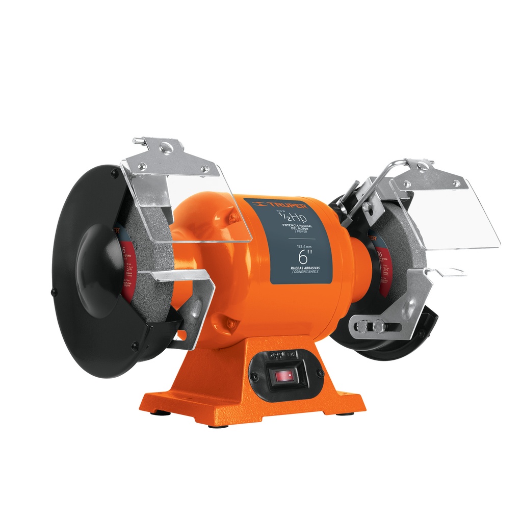 ESMERIL DE BANCO 6" - 370W - 1/2 HP MOD. EBA-650 REF.10937 MARCA TRUPER