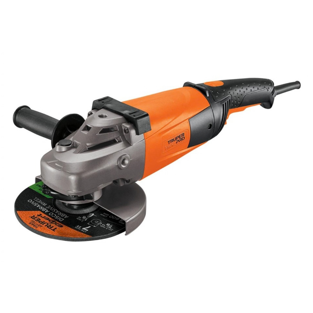 ESMERILADORA ANGULAR PROF. 7 " 2200 W 16.5 A 8500 RPM MOD.ESMA-7A3 REF.14012 / 17940 MARCA TRUPER