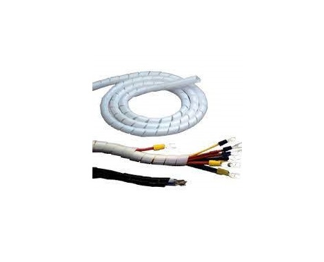 ESPIRAL PORTA CABLE TRANSPARENTE SWB-08 RGO DE ENVOLTURA 6 - 60 MM (11.50MT) REF.309303 MARCA ANDELI