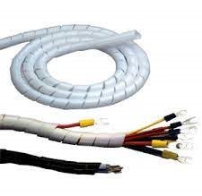 ESPIRAL PORTA CABLE TRANSPARENTE SWB-12 RGO DE ENVOLTURA 9 - 65 MM (11.50MT) REF.309327 MARCA ANDELI