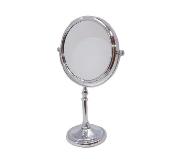 ESPEJO 8" 5 X BASE DE MESA ACERO INOXABLE REF. KD-2516B MARCA OMEGA