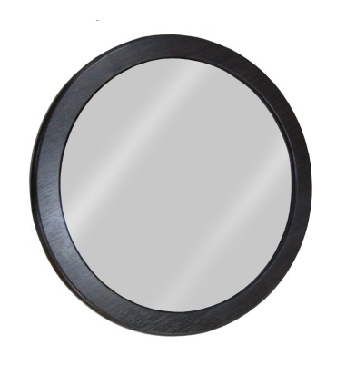 ESPEJO DECORATIVO REDONDO MADERA 460MM PVC WENGUE REF. 00401025 MARCA PIERROT