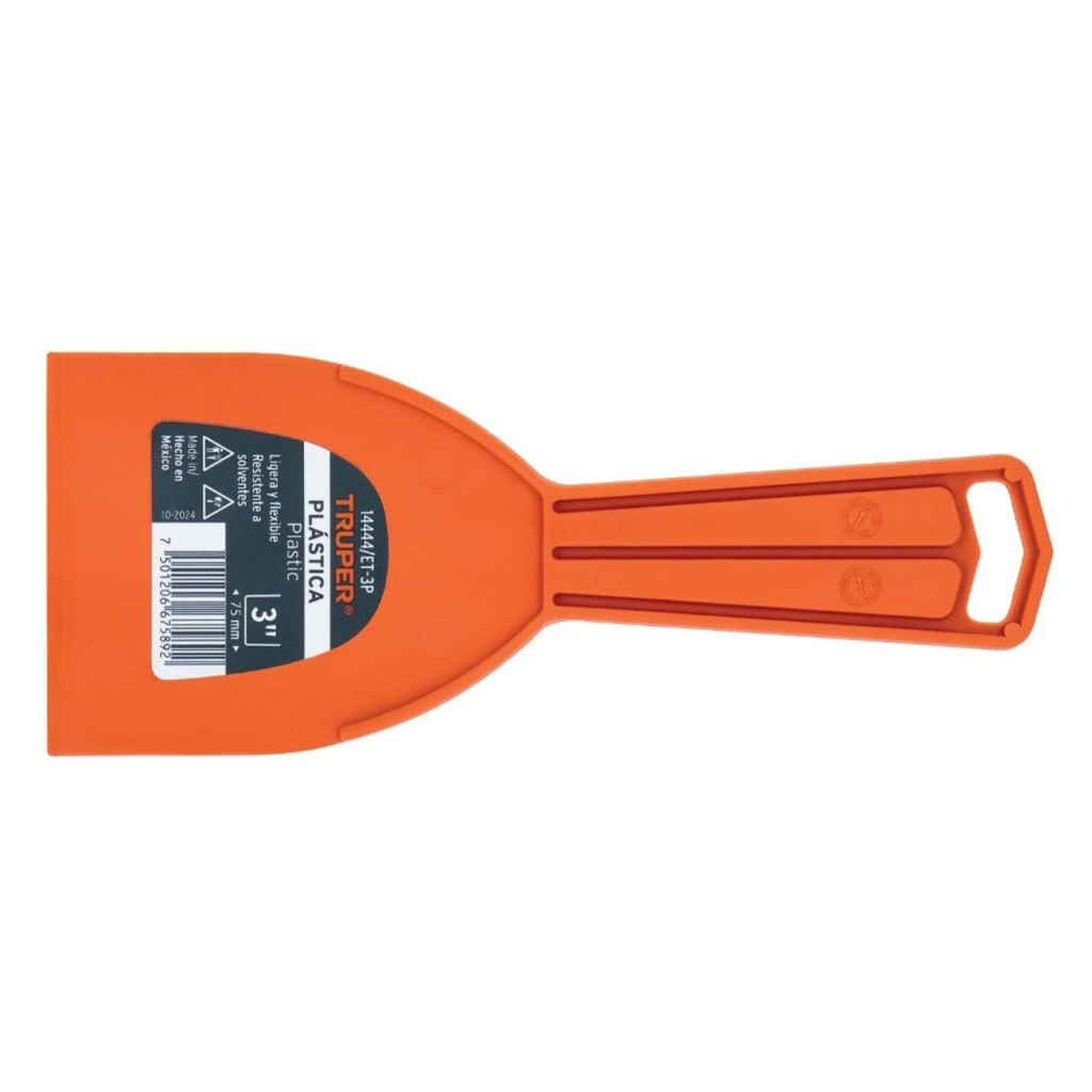 ESPATULA PLASTICA 3" MOD.ET-3P REF.14444 MARCA TRUPER
