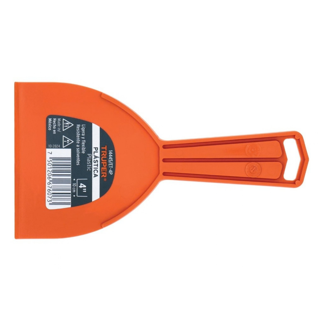 ESPATULA PLASTICA 4" MOD.ET-4P REF.14445 MARCA TRUPER