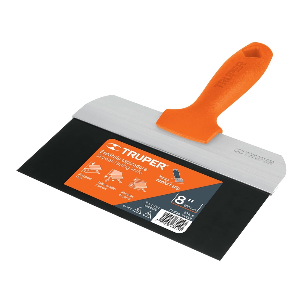 ESPATULA TAPIZADORA FLEX M/GOMA 8" MOD.ETA-8 REF.14459 MARCA TRUPER