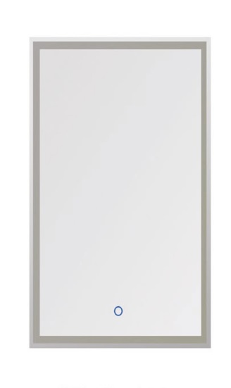 ESPEJO RECT 60 X80CM 100-240 V CON CINTA LED 3000K-6000K REF.ESP-100 ENCENDIDO TACTIL MARCA UNIQUE