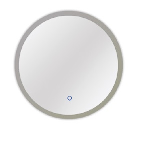 ESPEJO REDONDO 60 CM 100-240 V CON CINTA LED 3000K-6000K REF. ESP-110 ENCENDIDO TACTIL MARCA UNIQUE
