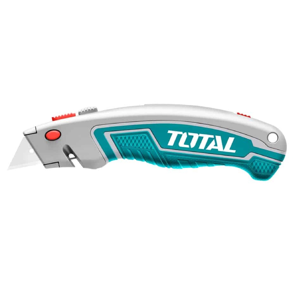 CUCHILLA / EXACTO 61 MM X 19 MM MULTIUSO C/ 6 REPUESTOS REF. THT5126128 MARCA TOTAL TOOLS