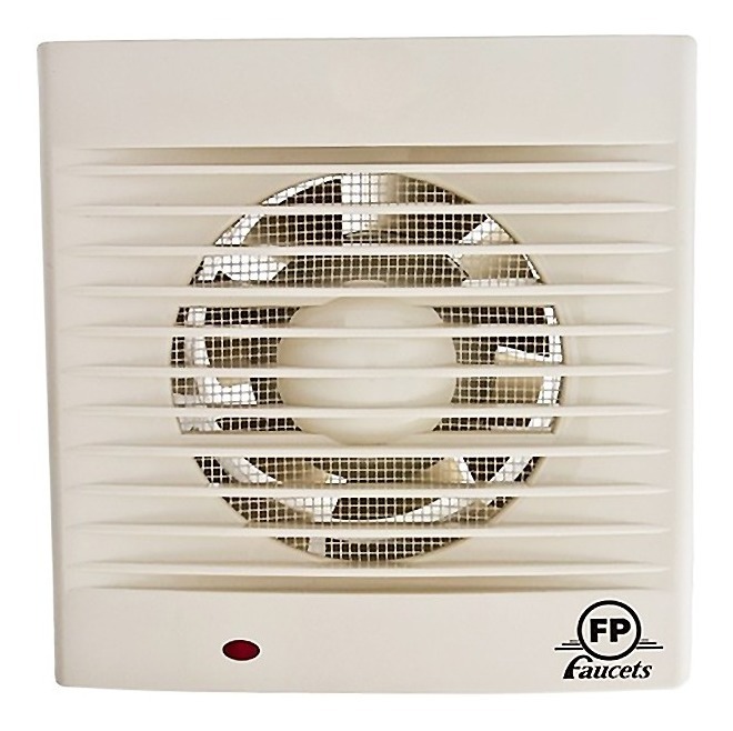 EXTRACTOR DE AIRE DE 4" PLASTICO PARA EMPOTRAR SIN SENSOR REF. 13EXT11 MARCA FP