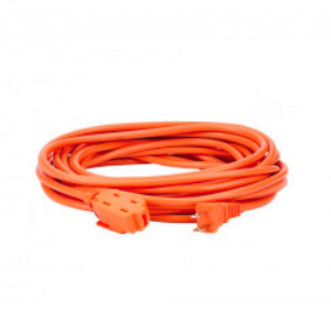 EXTENSION ELEC DOMESTICA 3 X 16 AWG DE 8 MTS DE 3 CLAVIJAS NARANJA REF. FU0211 MARCA FULGORE