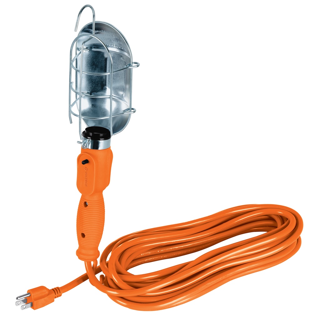 LAMPARA AUXILIAR PARA MECANICO 25 PIES 7.50MTS 110-130V COD. LAT-8M REF.47259 MARCA VOLTECK