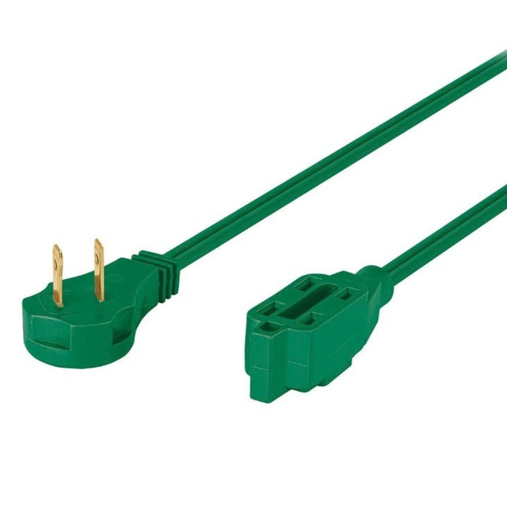 EXTENSION ELEC DOMESTICA 2 X 16 AWG 6 MTS COLOR VERDE REF. 48026 MARCA VOLTECK