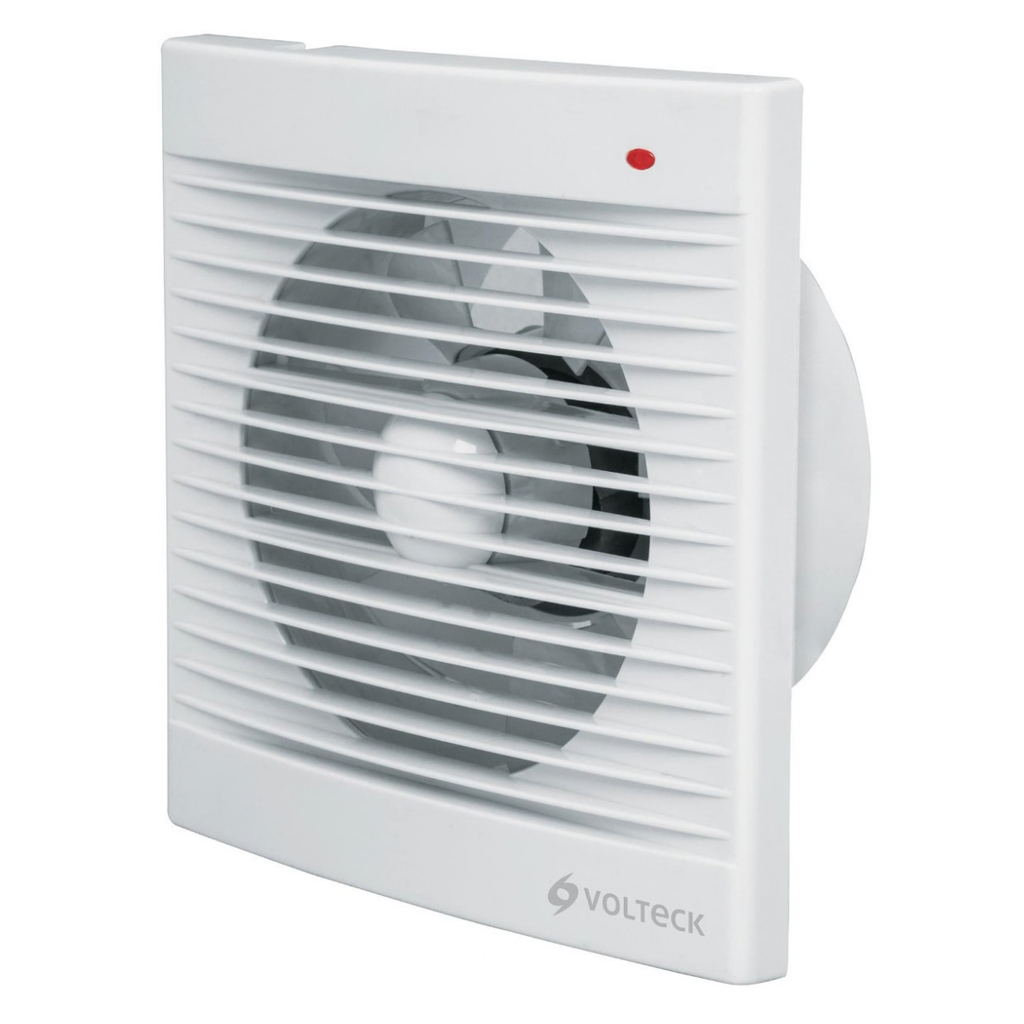 EXTRACTOR DE AIRE DE 5" PLASTICO P/ EMPOTRAR COLOR BLANCO 20W MOD. EXA-5B REF. 48531 MARCA VOLTECK