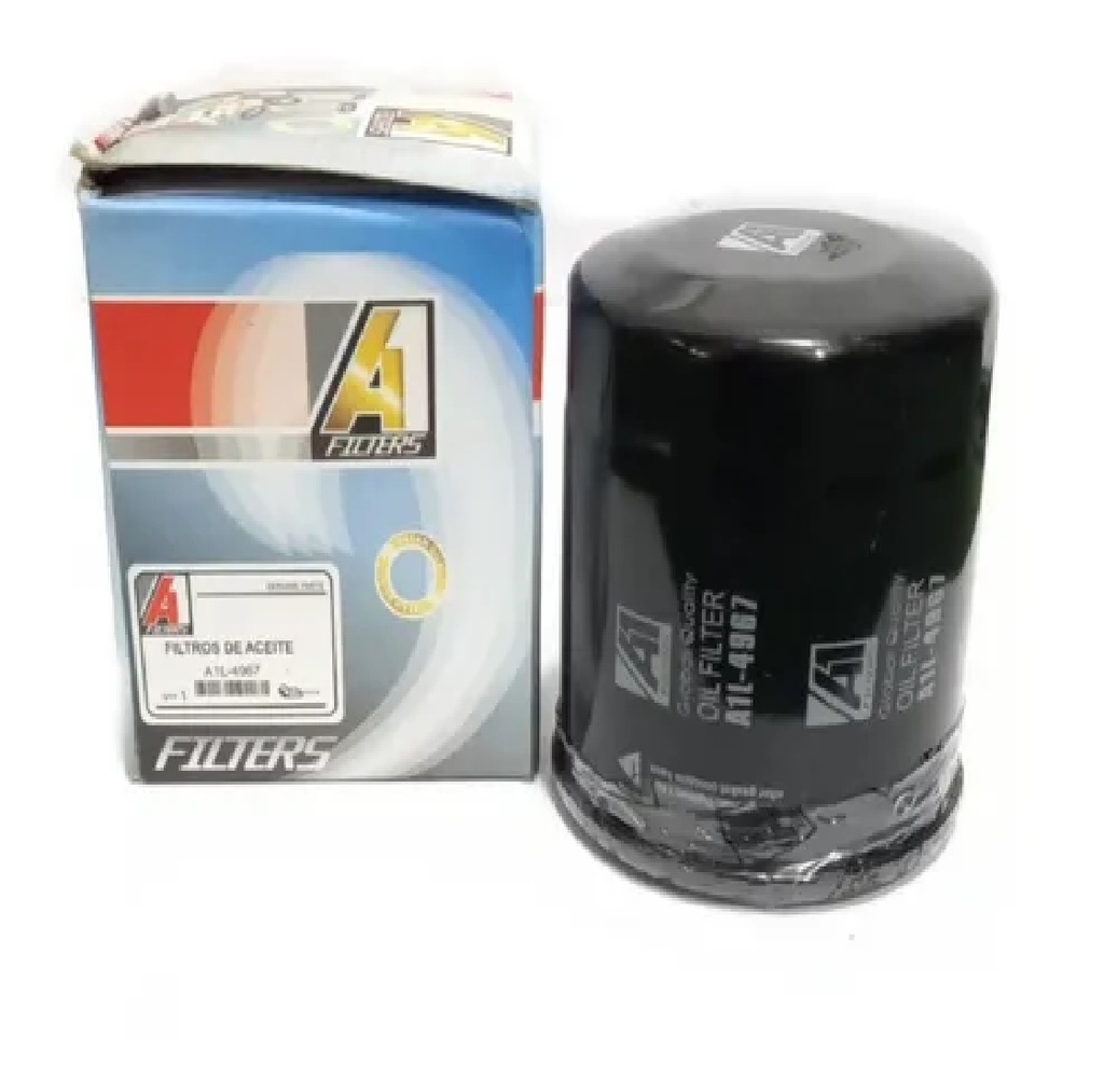 FILTRO DE ACEITE REF. QL-51675 / AL-6355 / ML-6355 P/ HYUNDAI - CANTER MARCA A1 FILTERS / MILLARD / MITSUB
