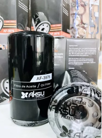 FILTRO DE ACEITE PARA PLANTA ELECTRICA CUMMINS REF. A-3976 MARCA AKSU