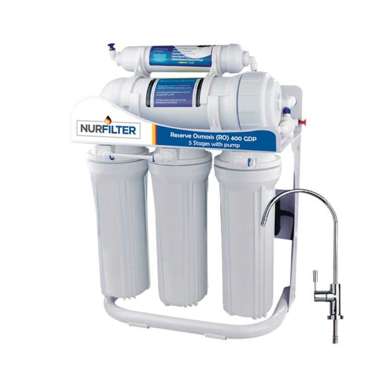 FILTRO OSMOSIS INVERSA 400 GDP 5 ETAPAS 110V (SIN TANQUE) REF. AO140G-D MARCA GENPAR