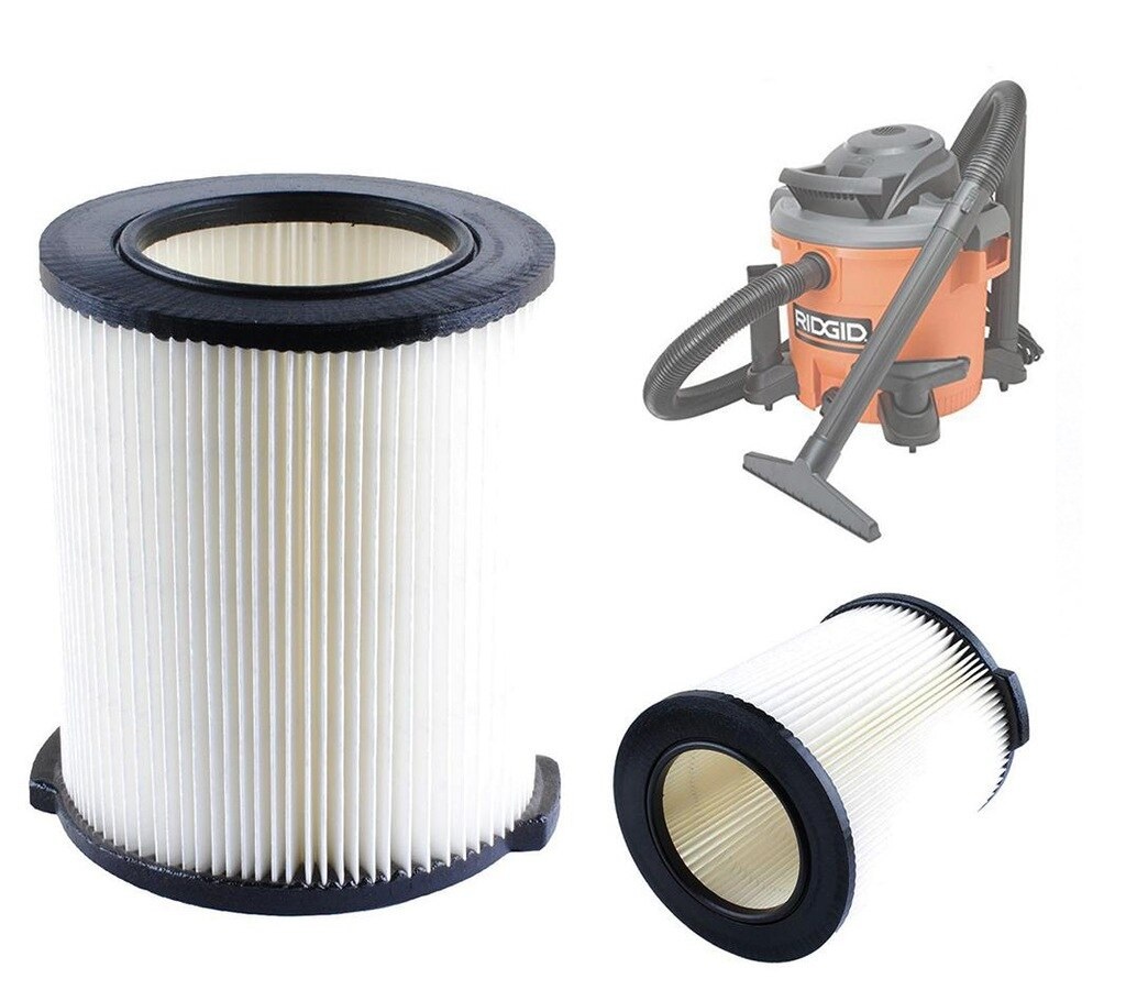 FILTRO PARA ASPIRADORA RIDGID 6-9-12 ( 2 PZAS) REF. VF4200 MARCA RIDGID