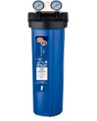 FILTRO BOTELLA SIMPLE OPACO FULL HOUSE 20" X 4.5" INCLUYE CARTUCHOS+KIT FIJACION+LLAVE Z-BB45 ZOWA