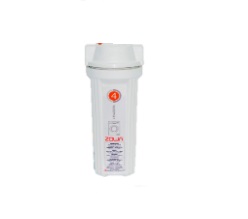 FILTRO BOTELLA OPACO P/LAVADORA DE 10" INCLUYE CARTUCHO+LLAVE+CONECTOR REF. ZF-LAVADORA MARCA ZOWA ( PROMO )