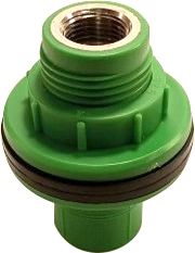 FLANGE DE 20 - 25 MM X 1/2" PARA TANQUES ROSCABLE ( ROSCA INTERNA ) REF.DSK122 MARCA DONSEN