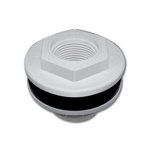 FLANCHE PVC CONEXION PARA TANQUE DE 3/4" ROSCABLE REF. CON-51 MARCA FERMETAL