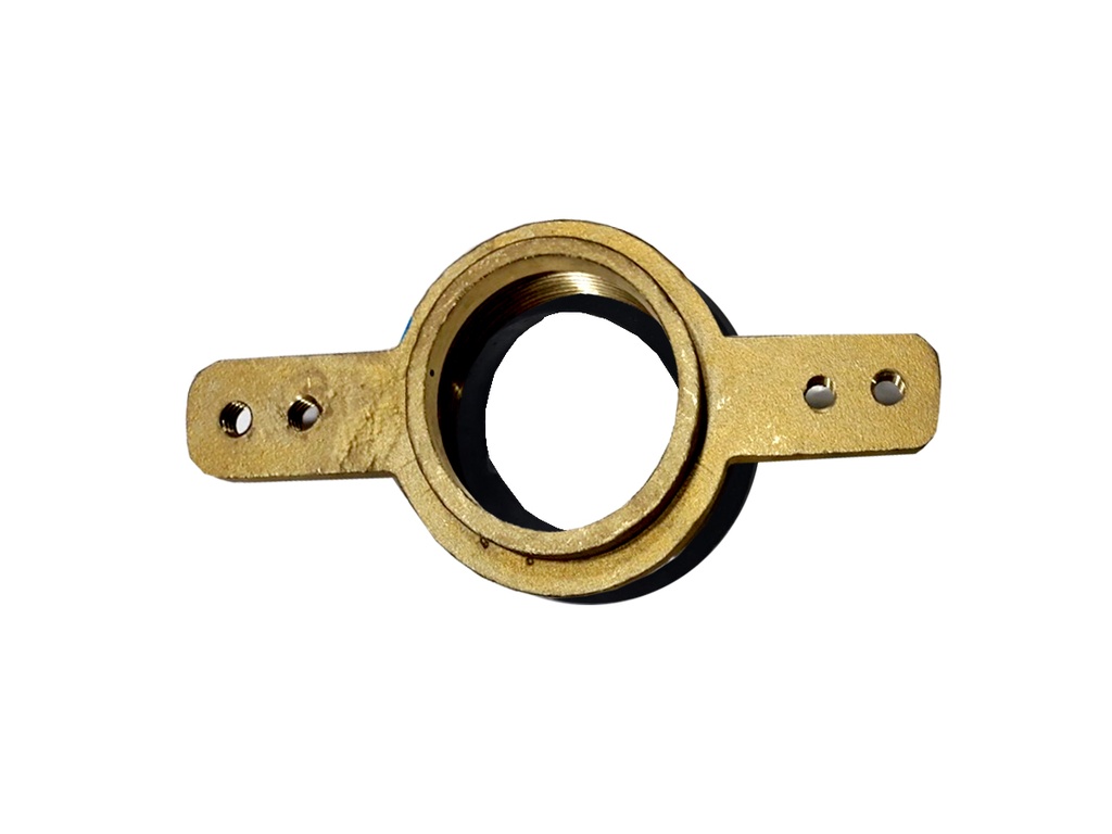 FLANGE DE BRONCE 2" CON EMPACADURA PARA FLUXOMETRO URINARIO REF. 08FL20 MARCA FP