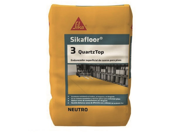 SIKAFLOOR 3 QUARTZ TOP ENDURECEDOR P/PISO DE CONCRETO FRESCO GRIS SACO 20KG REF.642960 REF-8244 SIKA