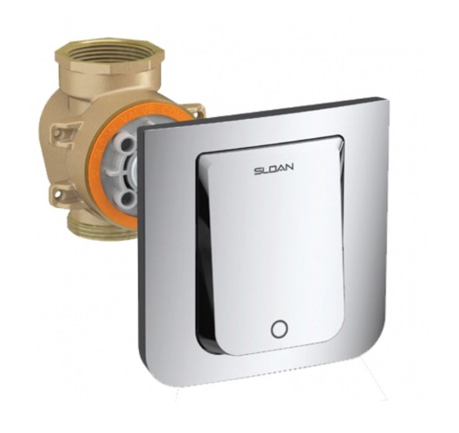 FLUXOMETRO PARA WC / URINARIO TRUFLUSH MECANICO C/PLACA PARED + KIT MOD. TRF156-1.6CP MARCA SLOAN