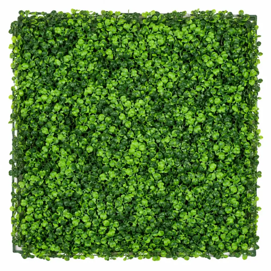 FOLLAJE ARTIFICIAL 3D / HIEDRA VERDE CLARA 50 X 50 CM REF- CCGA145 ( UNIDAD ) MARCA GENPAR DECOR