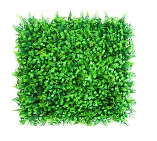 FOLLAJE ARTIFICIAL 3D / JARDIN VERTICAL 50 X 50 CM EXTERIOR ANTI-UV CLOVER (UNIDAD) MACHIFERMA