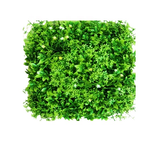 FOLLAJE ARTIFICIAL 3D / JARDIN VERTICAL 50 X 50 CM INTERIOR MONEY TREE-A (UNIDAD) MARCA MACHIFERMA