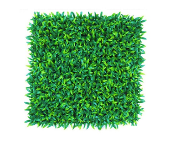 FOLLAJE ARTIFICIAL 3D / JARDIN VERTICAL 50 X 50 CM EXTERIOR WHEAT SEADING (UNIDAD) MACHIFERMA