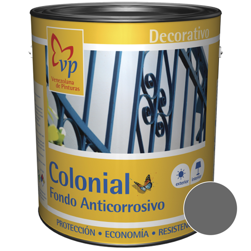 FONDO DE HERRERIA COLOR GRIS 1 GL REF. 10264382 MARCA VP