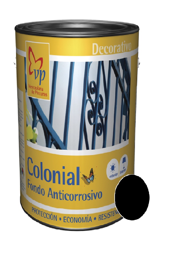 FONDO DE HERRERIA COLOR NEGRO 1 GL REF. 10264387 MARCA VP