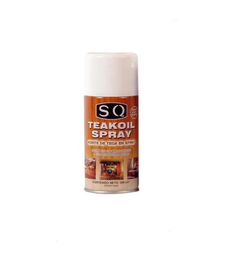 SQ. ACEITE DE TECA LIMPIADOR DE MADERAS 354 CC REF. SQAATECA COD. 070191 MARCA SQ
