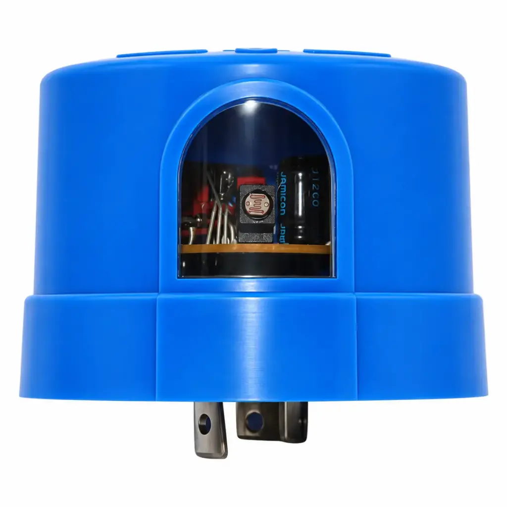 FOTOCELDA / FOTOCONTROL TEMPORIZADO "AZUL" SIN BASE REF. GCF-MV-NC-SDS / COD. 003648 MARCA EXCELINE