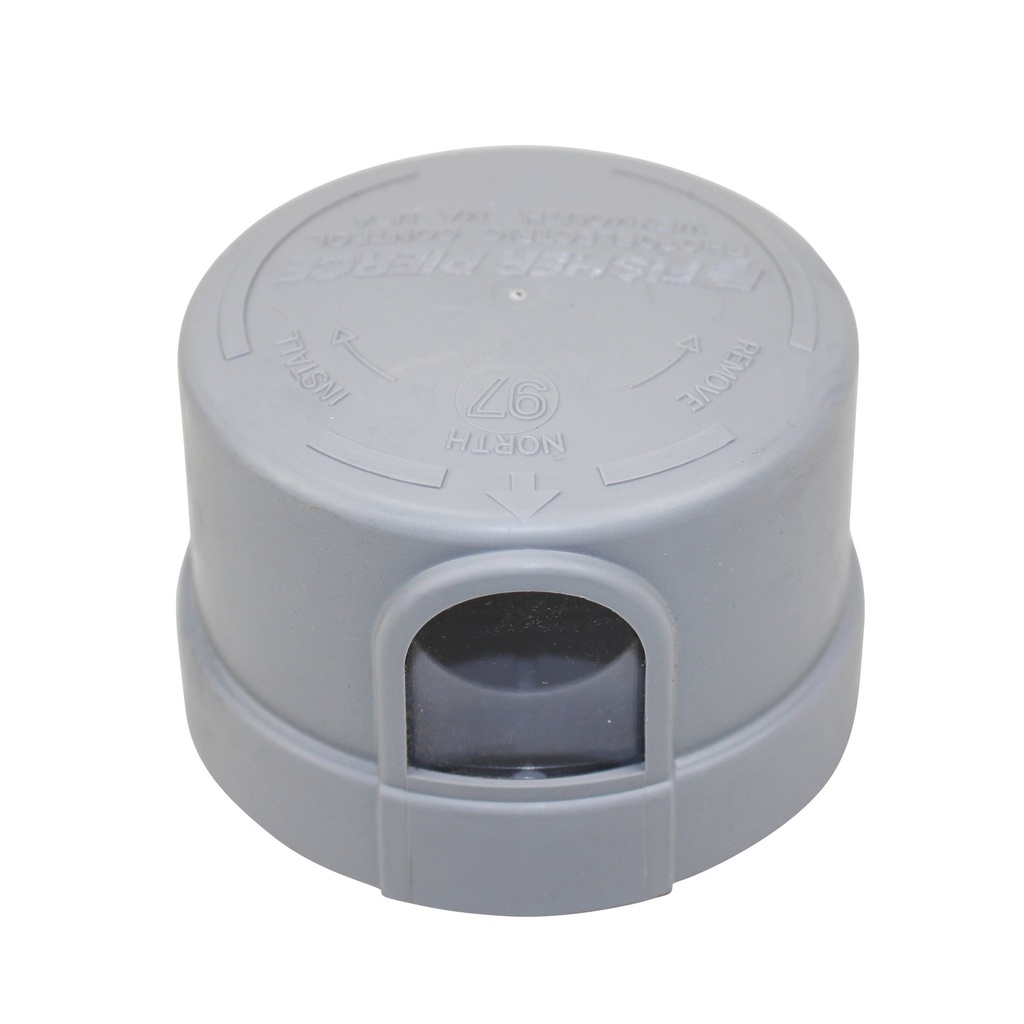 FOTOCELDA / FOTOCONTROL 220 V TEMPORIZADO "TRANSPARENTE" SIN BASE REF. 8890 MARCA FISHER PIERCE